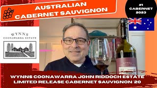 Wynns Coonawarra John Riddoch Estate Limited Release Cabernet Sauvignon '20 98 Points (Best Cab '23)