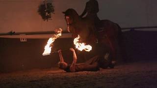 Fire horse show