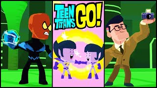 Teen Titans Go Figure Wonder Twins, Clark Kent, Black Lightning (TEEN TITANS GO GAME)