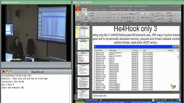 Day 2 Part 5: Rootkits: What they are, and how to find them