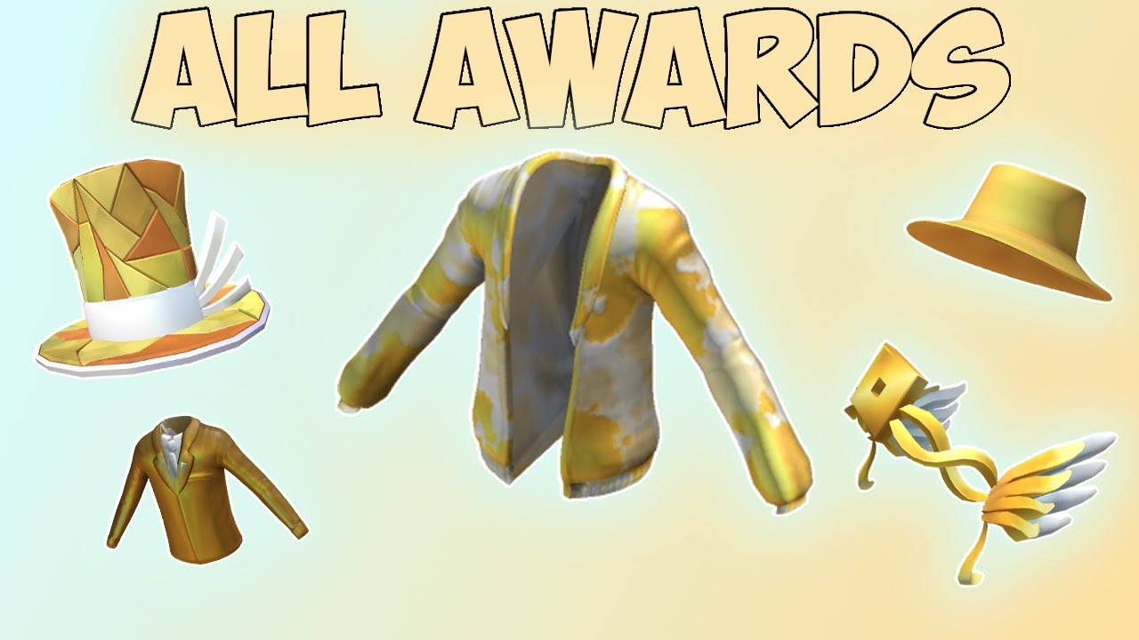 ALL ITEMS IN ROBLOX INNOVATION AWARDS 2022 YouTube 