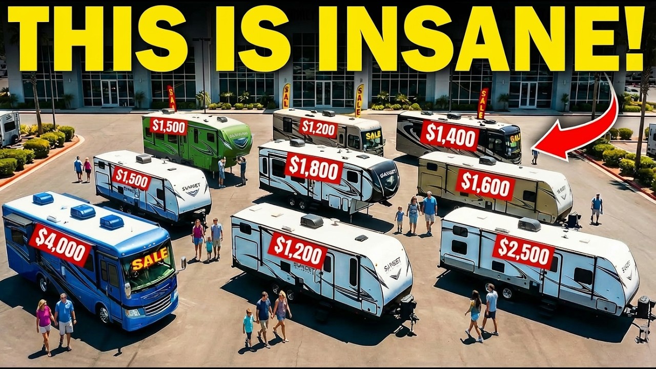 Американский рынок автодомов рухнул | 15 автодомов теперь ничего не стоят