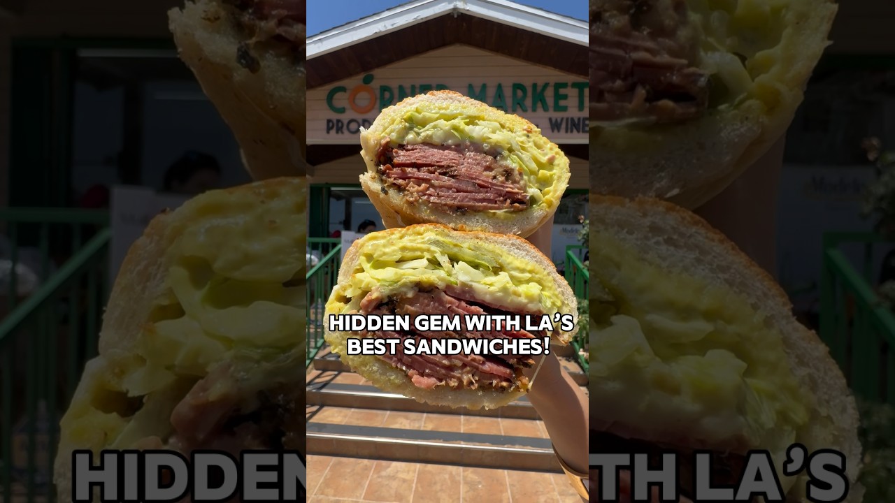 The BEST SANDWICHES IN LA!?📍Corner Store, Glendale CA 