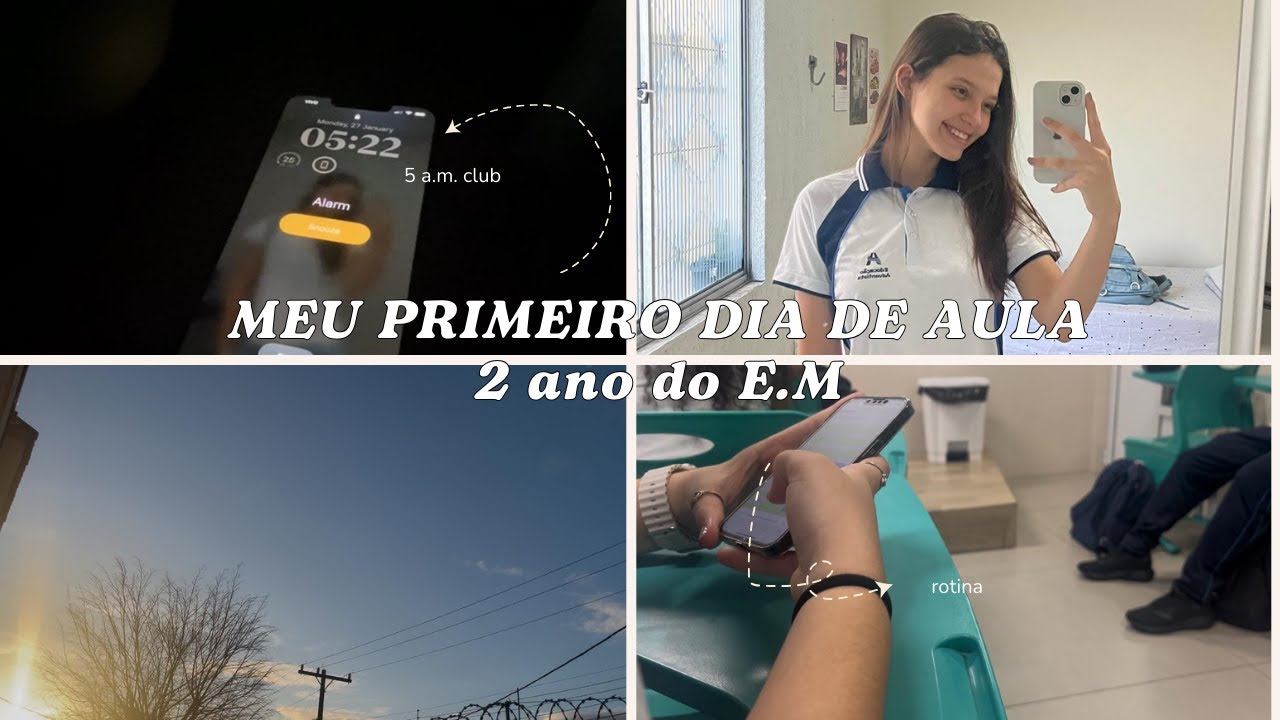 meu primeiro dia de aula de 2025 (2 ano do ensino medio) - skincare, produtividade, rotina real 🤍🧴🫶🏻