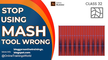 Stop Using the Mesh Tool WRONG! (Adobe Illustrator Tutorial 2025)