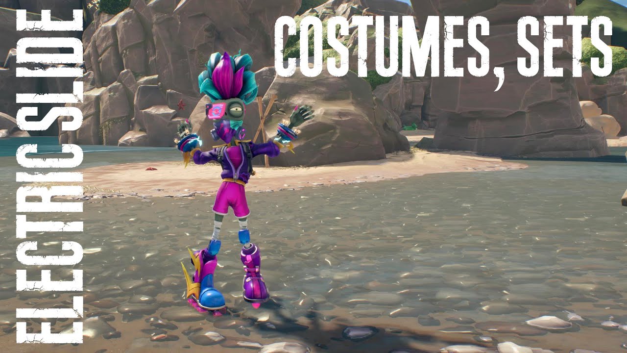 Electric Slide Costumes & Sets / Zombies / Plants vs Zombies Battle for Neighborville YouTube