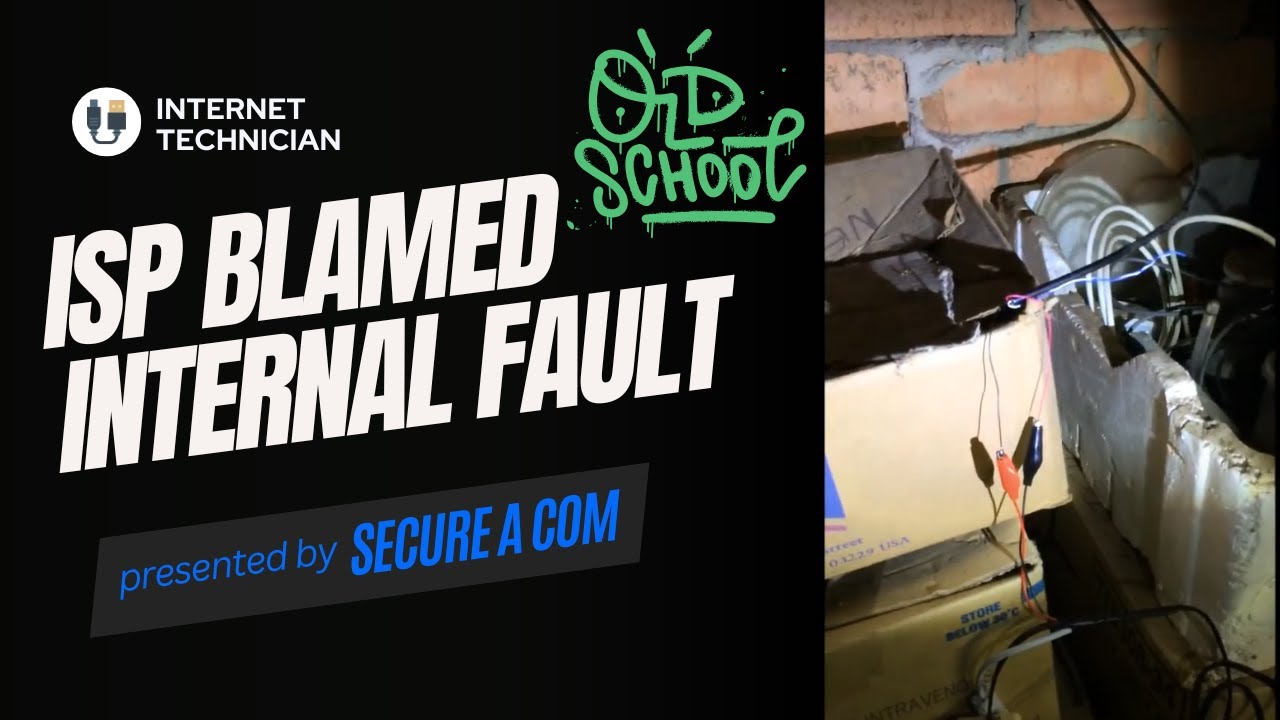 ISP Blamed Internal Fault—We Proved It’s a Network Issue! ADSL | Old Schools