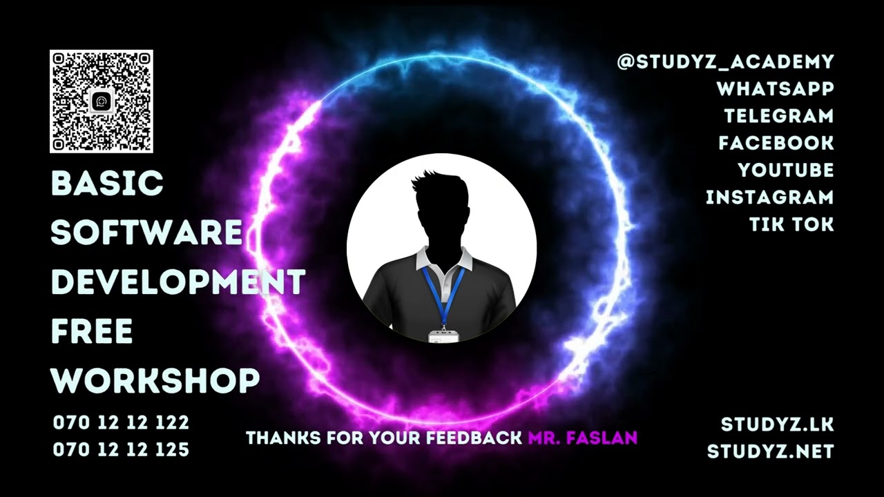 Student Feedback | Basic Software Development Free Workshop | Mr. Faslan | Studyz Academy