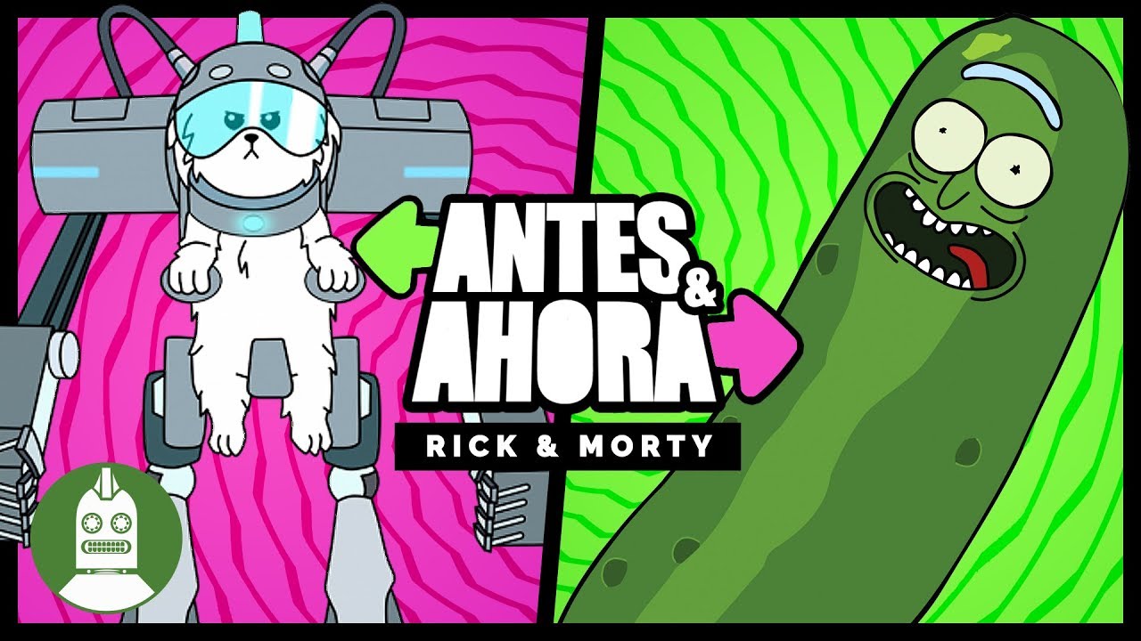 Antes y Ahora: 'Rick y Morty' (Atómico #286) en Átomo Network