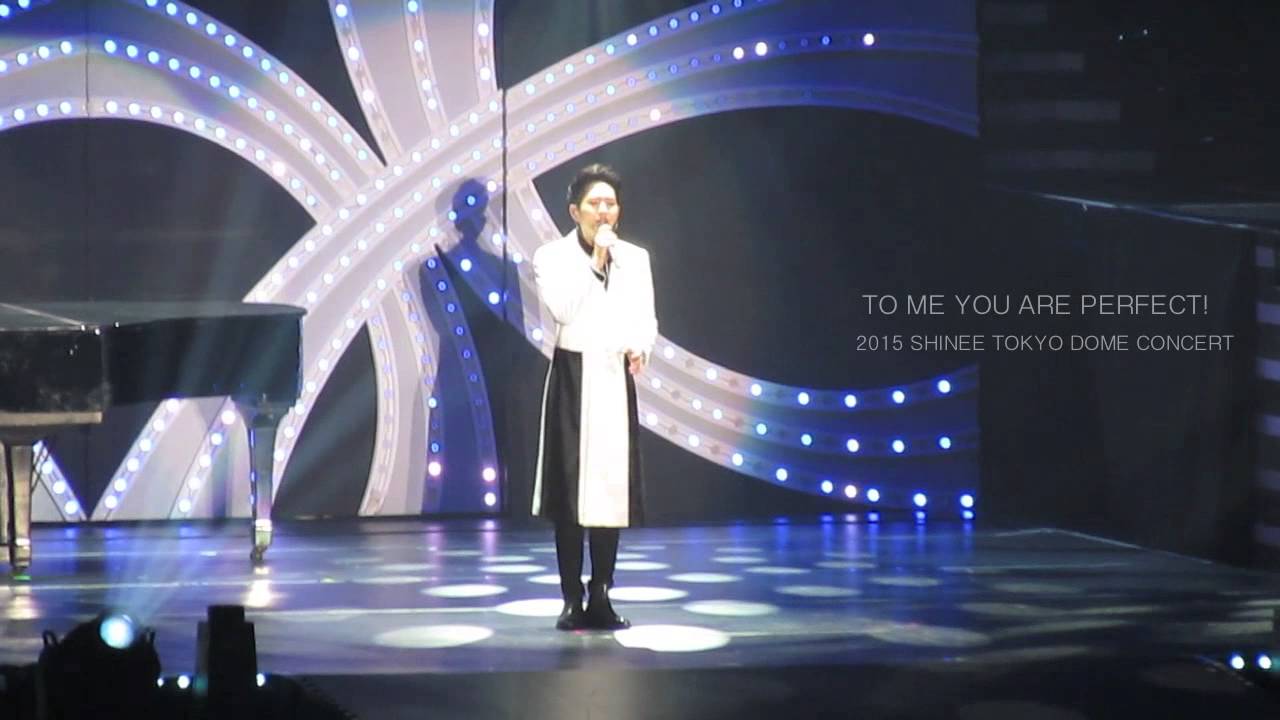 2015 shinee Tokyo dome concert (onew solo stage)