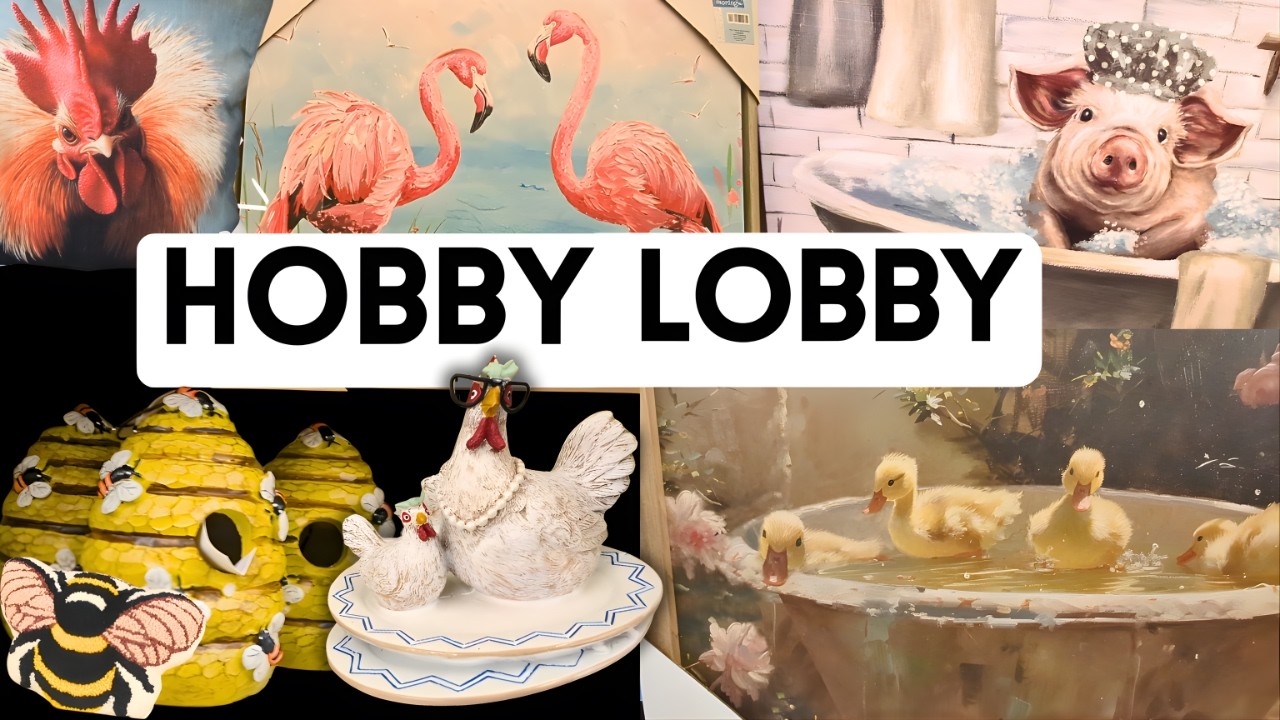 В магазине Hobby Lobby появились новые товары для рукоделия, пазлы, предметы декора и многое друг...