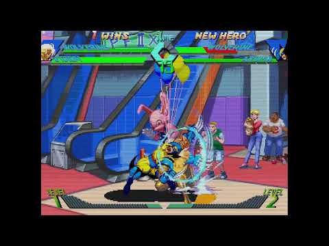 X-Men vs. Street Fighter - Wolverine, Storm vs. Wolverine, Akuma 2