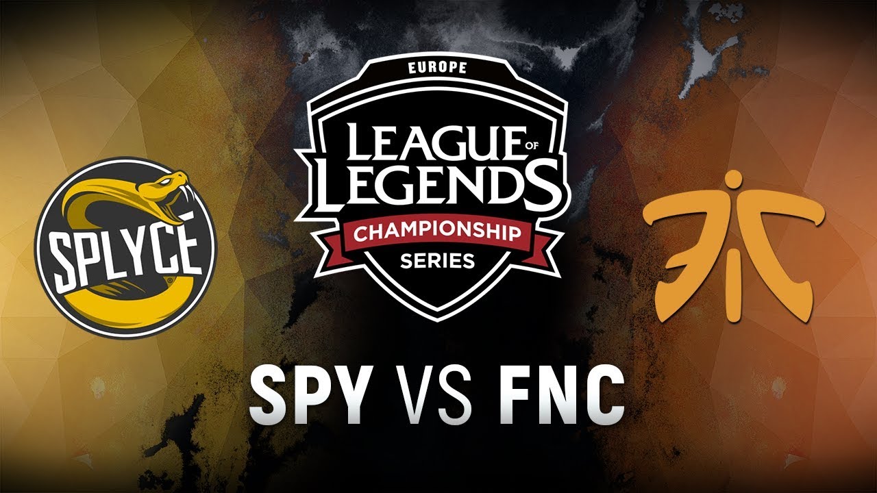 SPY vs. FNC - Week 5 Day 2 | EU LCS Spring Split |  Splyce vs. Fnatic (2018)