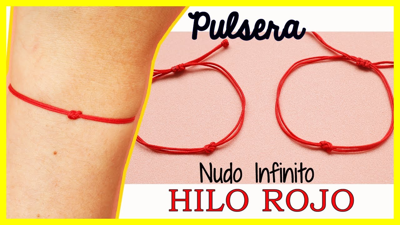 Rechazar calculadora jefe PULSERA de HILO ROJO📿 para PAREJAS❤ - YouTube