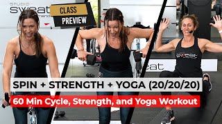 *DOWNLOAD* Spin + Strength + Yoga (20/20/20) Preview