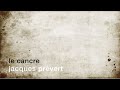 La minute de posie  le cancre jacques prvert