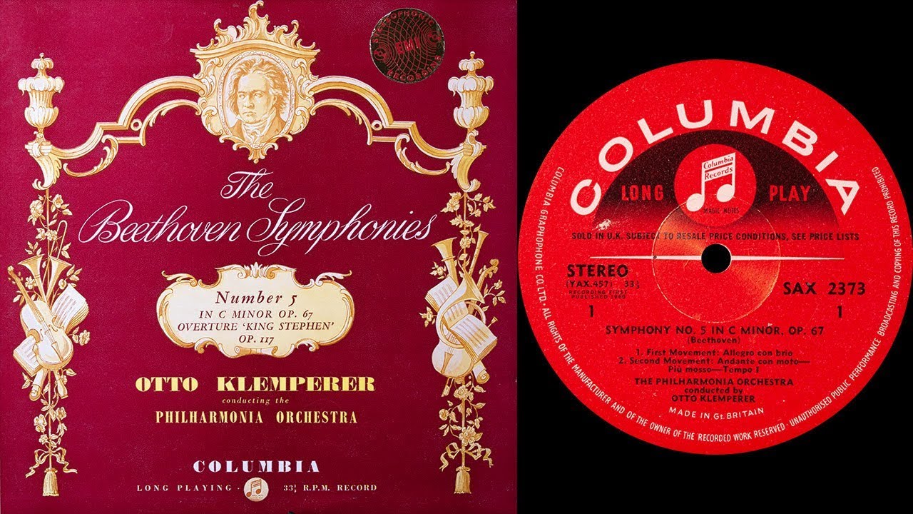 Beethoven - Symphony No.5 in C minor (Klemperer) (vinyl: Ortofon 