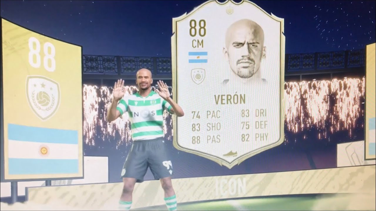 I packed a MID ICON in a FREE GOLD PACK!!! FIFA 20