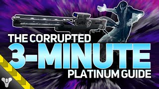 THE CORRUPTED FARM // 3-Minute Platinum Grandmaster Guide #destiny2 #guide #seasonofthewish