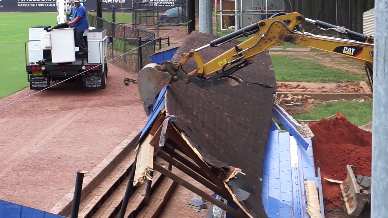 Baseball || Dugout Renovations Are Underway camera iphone 8 plus apk