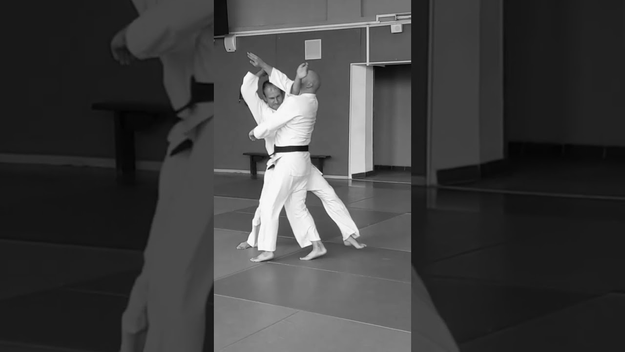 Shomenuchi sokumen iriminage 正面打ち自由技 