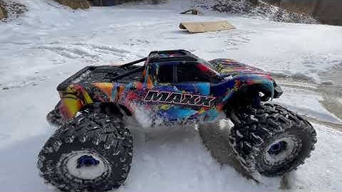 Traxxas MAXX Wide Kit Grinding Center Diff Sound FIXED!!!  (Toe Shifter Edition)