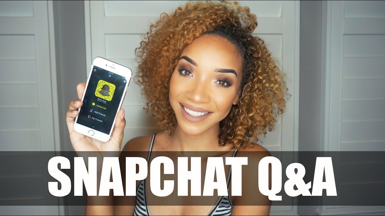 SNAPCHAT Q&A| Thoughts on College, Having Confidence + More! beautycon