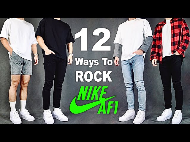 12 Ways To ROCK NIKE Air Force 1s