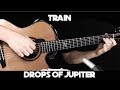 Kelly Valleau - Drops Of Jupiter (Train) - Fingerstyle Guitar