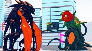 Roblox Kaiju Universe: Muto Prime Vs Rose Form Biollante