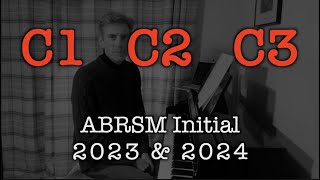 ABRSM Initial Piano (2023 & 2024) - List C