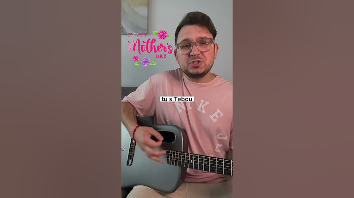 Všem maminkám všechno nejlepši k dnešnímu svátku, ale hlavně té mojí! ❤️ Guitar by #mothersday