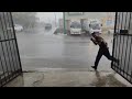 Lluvia y granizo en Hermosillo 29 junio 2022