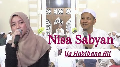 Nisa Sabyan - Ya Habibana Ali | Habib Novel | Ali Abdul Qodir | Majlis Ar Roudhoh Solo | Sholawat