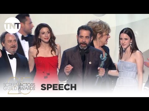 The Marvelous Mrs. Maisel: Award Acceptance Speech | 25th Annual SAG Awards | TNT