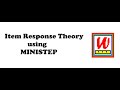 IRT using MINISTEP-2
