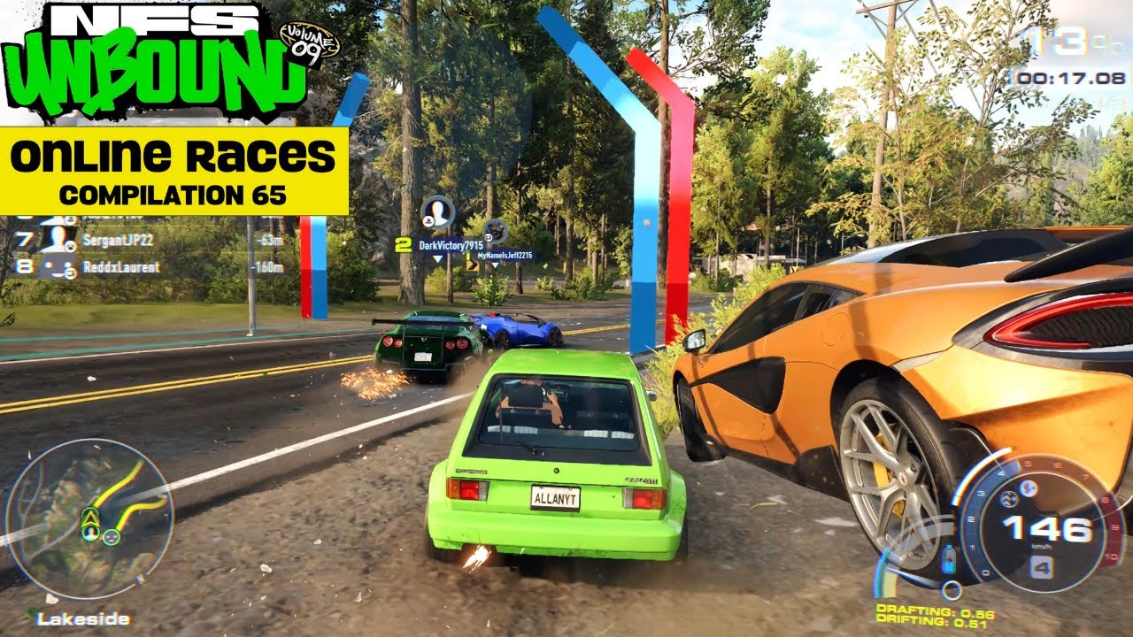 NFS Unbound Online Races Compilation 65