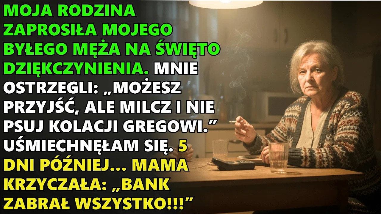 Stanęłam w kuchni z naszym starym zdjęciem w dłoni, kiedy usłyszałam, że dzwoni do mojej matki. Grzegorz. Mój mąż. Ten sam, który podczas niedzielnego obiadu mrugał do mnie porozumiewawczo, a w...