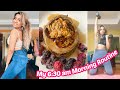 My 6:30 am Productive Morning Routine | Protein Pancakes Recipe & Workouts | 2020 |Studying|Workouts