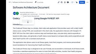 Codelab Software Architecture Document