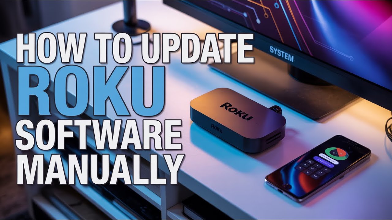 Upgrade Roku How to Update Roku Software Manually - System - YouTube