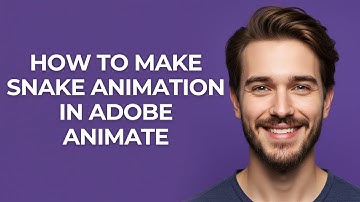 How to Make Snake Animation In Adobe Animate - GUIDE!