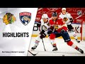 NHL Highlights | Blackhawks @ Panthers 01/19/21
