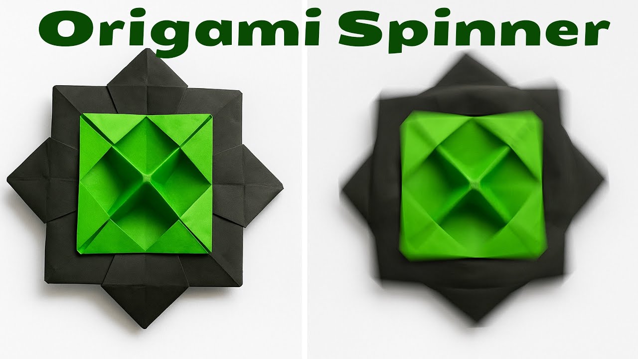 The Coolest Paper Spinner Ever Made