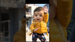 baby funny dance video 👻🕺 #shorts #ai #funny