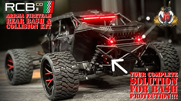RC Bash Co Arrma Fireteam Rear Bash & Collision Kit Install!!!