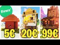 HO PAGATO 3 PRO BUILDER per COSTRUIRE una CASA FAR WEST SU MINECRAFT! *soddisfatto*