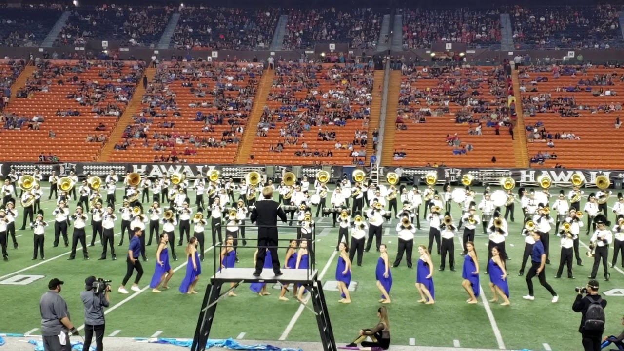 University of Hawaii Marching Band 2019, Rainbow Invitational Marching