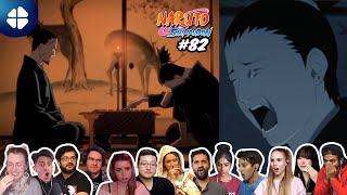 Shikamaru devastated by Asuma's death | Shippuden Ep. 82 Reaction Mashup] 🇯🇵