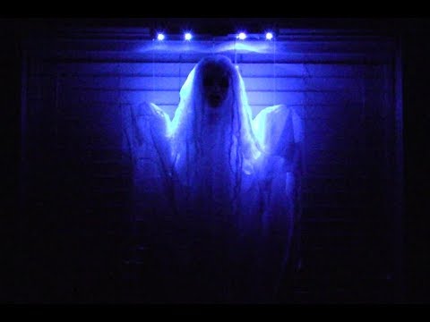 Gemmy 2018 Floating Ghost Girl (in the dark) Re-Upload